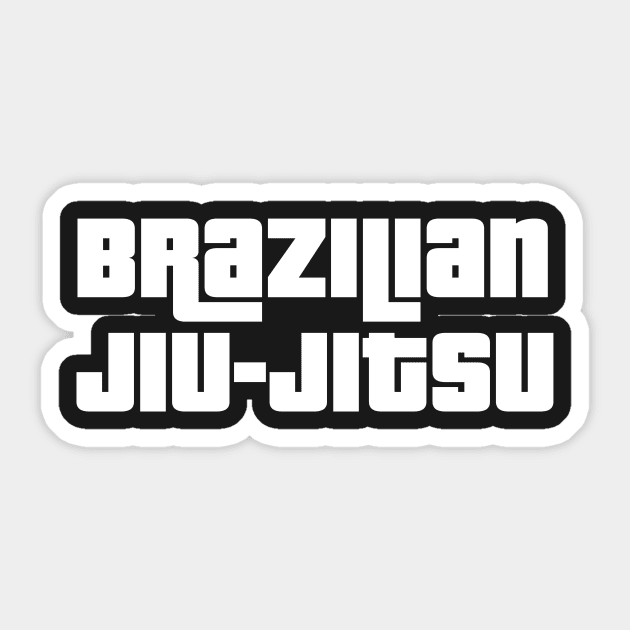 Brazilian Jiu-Jitsu (BJJ) Sticker by fromherotozero